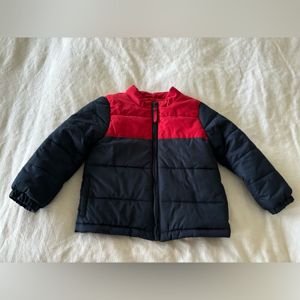 4T boys winter coat puffer jacket 
Like new worn once